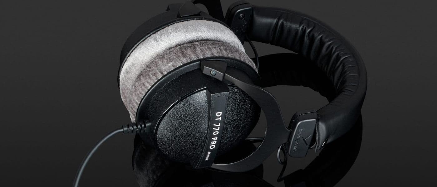 Beyerdynamic DT 770 Pro 80 Ohm closed-back studio headphones
