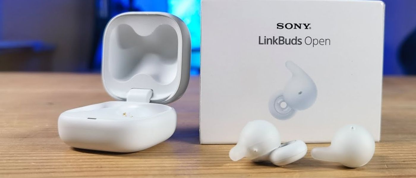Sony LinkBuds Open earbuds with open-ring design and charging case